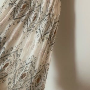 American Eagle Outfitters Crème Cotton Scarf